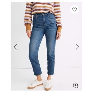 Madewell Classic Straight Jeans in Coldbrook Wash